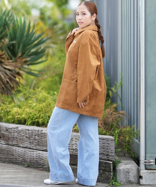 RVCA(ルーカ)の「RVCA/ルーカ DEVON SUEDE JACKET ジャケット BF044-753(その他アウター・レディース・ブラック・M)」の12枚目の写真