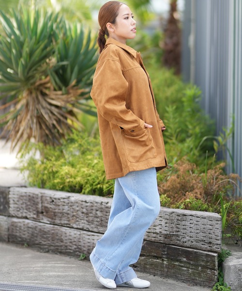 RVCA(ルーカ)の「RVCA/ルーカ DEVON SUEDE JACKET ジャケット BF044-753(その他アウター・レディース・ブラック・M)」の13枚目の写真