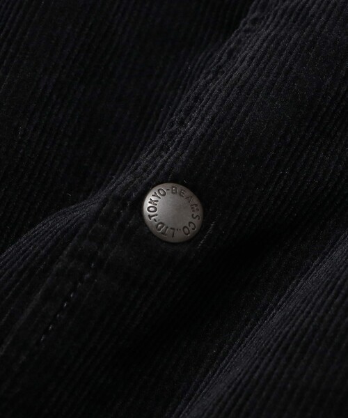 BEAMS（ビームス）の「ルーズフィット コーデュロイ ボア コーチジャケット（ブルゾン・メンズ・ブルー/ブラック/ブラウン・M/L/XL/S）」の7枚目の写真