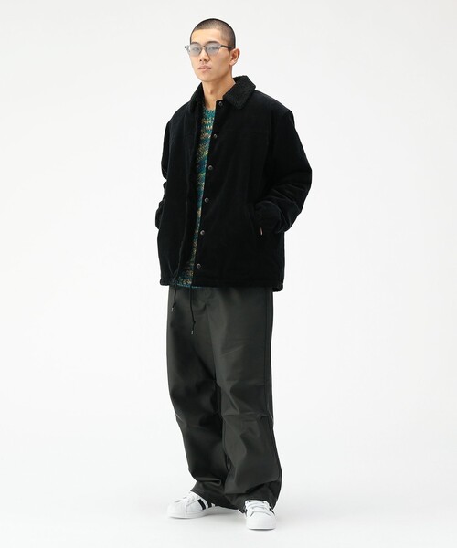 BEAMS（ビームス）の「ルーズフィット コーデュロイ ボア コーチジャケット（ブルゾン・メンズ・ブルー/ブラック/ブラウン・M/L/XL/S）」の8枚目の写真