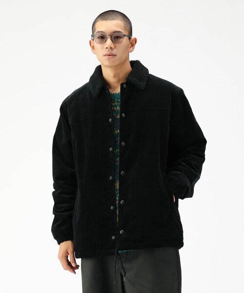 BEAMS（ビームス）の「ルーズフィット コーデュロイ ボア コーチジャケット（ブルゾン・メンズ・ブルー/ブラック/ブラウン・M/L/XL/S）」の11枚目の写真
