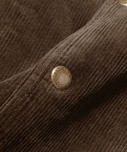 BEAMS（ビームス）の「ルーズフィット コーデュロイ ボア コーチジャケット（ブルゾン・メンズ・ブルー/ブラック/ブラウン・M/L/XL/S）」の15枚目の写真