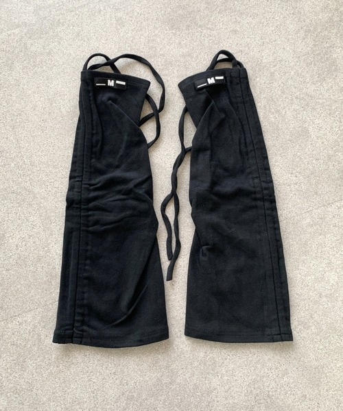 lilful（リルフル）の「レースアップシャーリングレッグカバー（レッグウォーマー・レディース・ホワイト/ライトグレー/ダークグレー/ブラック・F）」の19枚目の写真