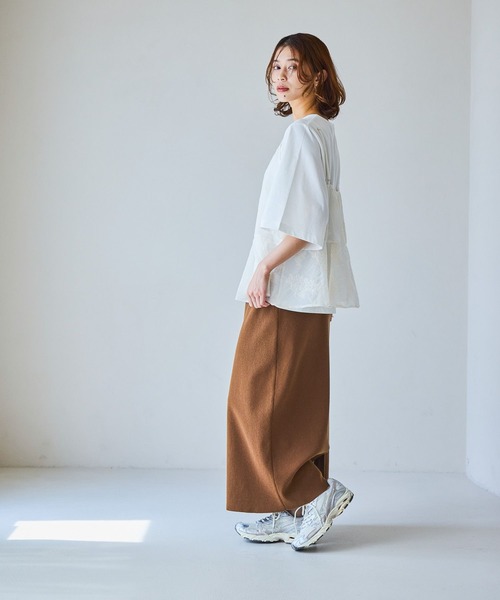 studio CLIP(スタディオクリップ)の「【MIZUNO】WAVE RIDER 10(スニーカー・レディース・オフホワイト/レッド・MEDIUM/LARGE)」の16枚目の写真