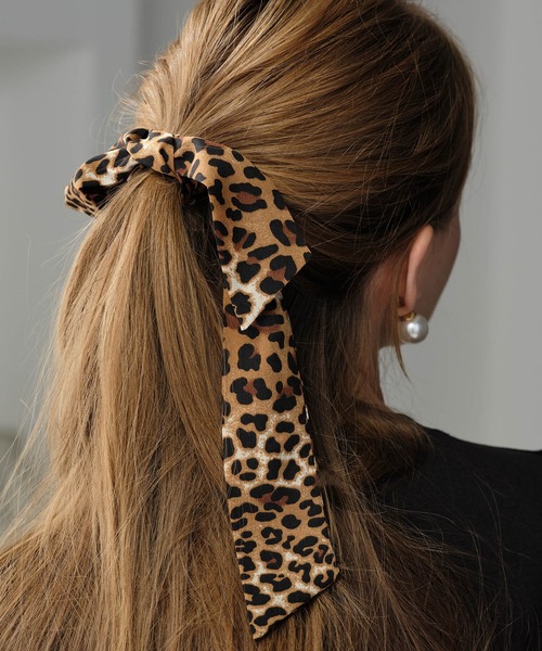 ZAKKA-BOX(ザッカボックス)の「レオパードリボンスカーフ(バンダナ/スカーフ・レディース・レオパード/その他/その他2・FREE)」の17枚目の写真