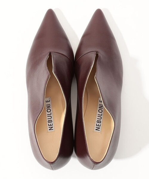 NEBULONI E(ネブローニ)の「NEBULONI E. ブーティ(パンプス・レディース・ボルドー・38/37/36)」の3枚目の写真