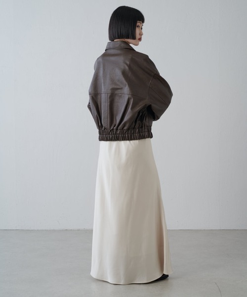 Lui's（ルイス）の「シンセティックレザーブルゾン（ブルゾン）」 - WEAR