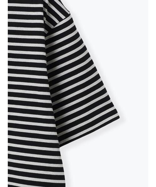 Lugnoncure(ルノンキュール)の「ボーダーラガーシャツ(その他トップス・レディース・ブラック/ベージュ/ブラウン・F)」の18枚目の写真