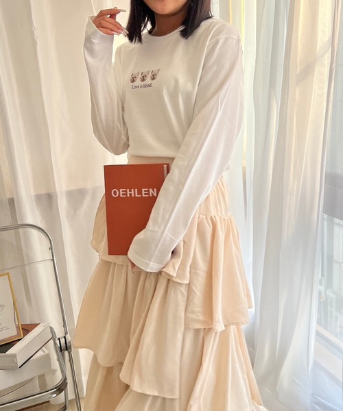 cuorequal(クオレコール)の「アニマルデザインプリントロンT/長袖Tシャツ(Tシャツ/カットソー・レディース・B/C/A・MEDIUM)」の11枚目の写真