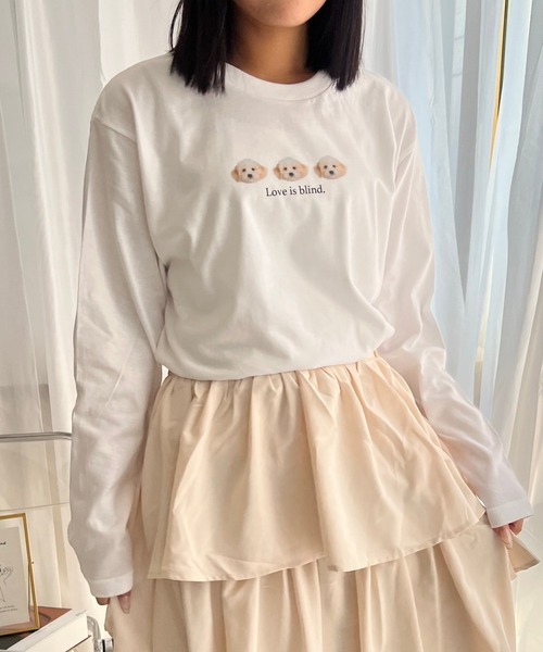 cuorequal(クオレコール)の「アニマルデザインプリントロンT/長袖Tシャツ(Tシャツ/カットソー・レディース・B/C/A・MEDIUM)」の22枚目の写真