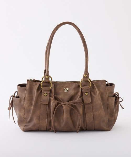 セール】【Seemi.】ドロストバッグ（ショルダーバッグ）｜one after