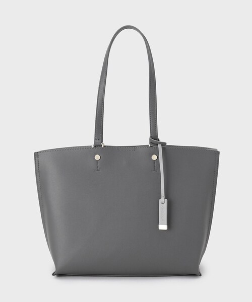 OPAQUE.CLIP（オペークドットクリップ）の「【名品／A4サイズ対応】バイカラースムーストートバッグ（トートバッグ・レディース・ベージュ系4/チャコール/ブラウン系その他5/ブラック系4/ブルー系7・00）」の16枚目の写真