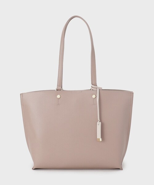 OPAQUE.CLIP（オペークドットクリップ）の「【名品／A4サイズ対応】バイカラースムーストートバッグ（トートバッグ・レディース・ベージュ系4/チャコール/ブラウン系その他5/ブラック系4/ブルー系7・00）」の20枚目の写真