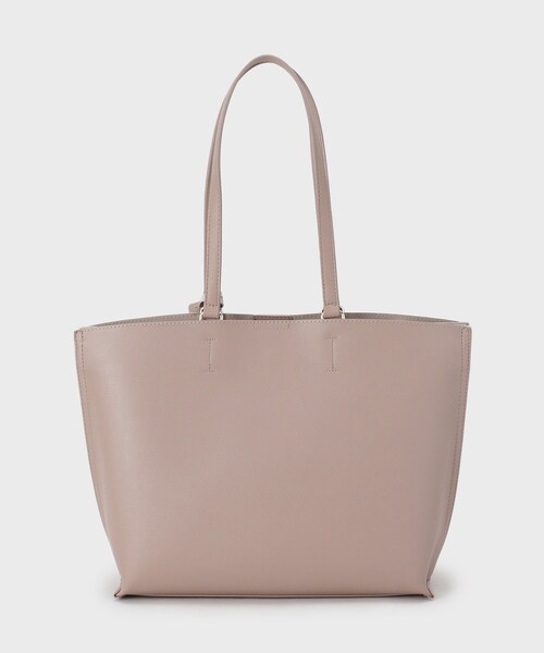 OPAQUE.CLIP（オペークドットクリップ）の「【名品／A4サイズ対応】バイカラースムーストートバッグ（トートバッグ・レディース・ベージュ系4/チャコール/ブラウン系その他5/ブラック系4/ブルー系7・00）」の22枚目の写真