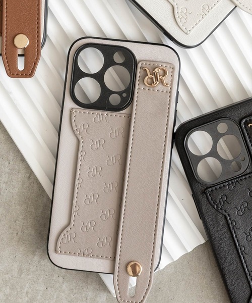 RANDA（ランダ）の「ベルトデザインスマートフォンケース（スマホケース/カバー・レディース・ブラック/アイボリー/グレイッシュベージュ/キャメル・iPhone 15/iPhone 13 Pro/iPhone 15 Pro/iPhone 13/iPhone 14 Pro/iPhone 14/iPhone 16 Pro/iPhone 16）」の3枚目の写真