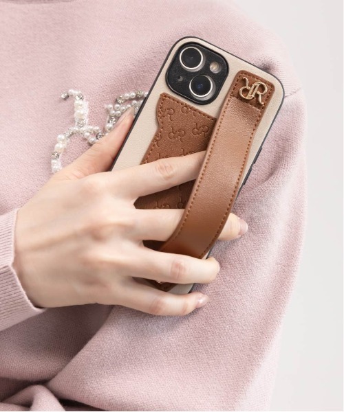 RANDA（ランダ）の「ベルトデザインスマートフォンケース（スマホケース/カバー・レディース・ブラック/アイボリー/グレイッシュベージュ/キャメル・iPhone 15/iPhone 13 Pro/iPhone 15 Pro/iPhone 13/iPhone 14 Pro/iPhone 14/iPhone 16 Pro/iPhone 16）」の10枚目の写真