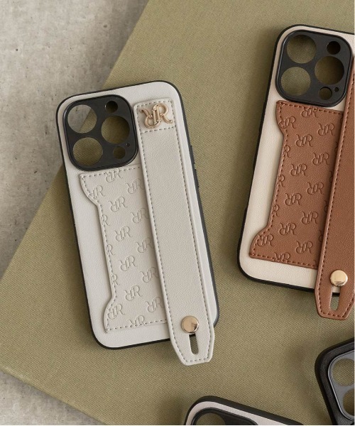 RANDA（ランダ）の「ベルトデザインスマートフォンケース（スマホケース/カバー・レディース・ブラック/アイボリー/グレイッシュベージュ/キャメル・iPhone 15/iPhone 13 Pro/iPhone 15 Pro/iPhone 13/iPhone 14 Pro/iPhone 14/iPhone 16 Pro/iPhone 16）」の13枚目の写真