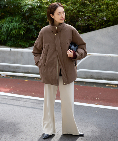 SLOBE IENA(スローブイエナ)の「《WEBのみ4サイズ展開/WEB限定カラー有り》DOUBLECLOTHパンツ(その他パンツ・レディース・ブラック/ブラウン/アイボリー・40/38/36/34)」の19枚目の写真