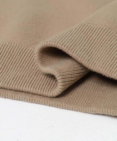 EKAL（エカル）の「ドライニットプルオーバー（ニット/セーター・メンズ・ベージュ系その他/ブラウン/ネイビー・MEDIUM/LARGE）」の13枚目の写真
