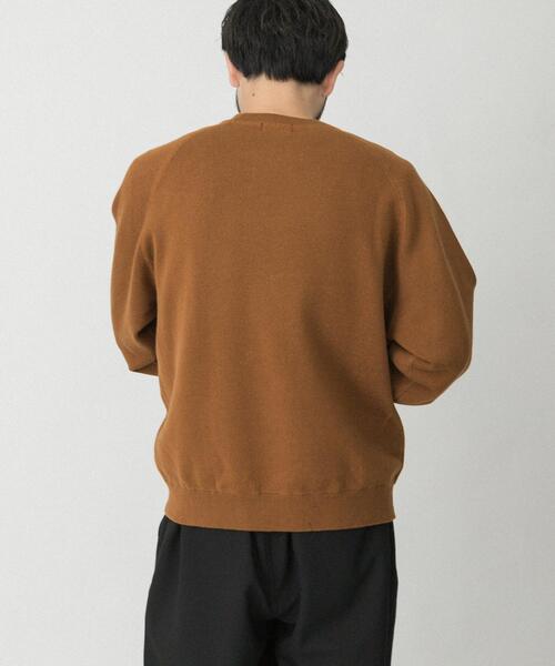 EKAL（エカル）の「ドライニットプルオーバー（ニット/セーター・メンズ・ベージュ系その他/ブラウン/ネイビー・MEDIUM/LARGE）」の20枚目の写真