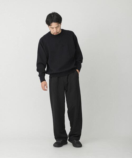 EKAL(エカル)の「ドライニットプルオーバー(ニット/セーター・メンズ・ベージュ系その他/ブラウン/ネイビー・MEDIUM/LARGE)」の19枚目の写真