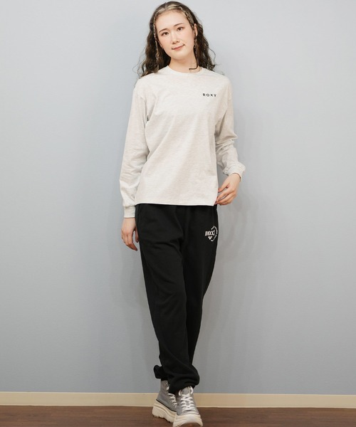 ROXY（ロキシー）の「ROXY/ロキシー JIVY PANTS ロンパン RPT254014（その他パンツ・レディース・ブラウン/アイボリー/ブラック・M/L）」の9枚目の写真