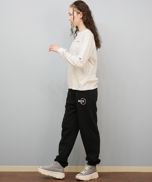 ROXY（ロキシー）の「ROXY/ロキシー JIVY PANTS ロンパン RPT254014（その他パンツ・レディース・ブラウン/アイボリー/ブラック・M/L）」の11枚目の写真