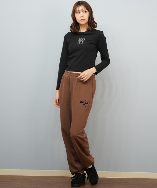 ROXY（ロキシー）の「ROXY/ロキシー JIVY PANTS ロンパン RPT254014（その他パンツ・レディース・ブラウン/アイボリー/ブラック・M/L）」の13枚目の写真