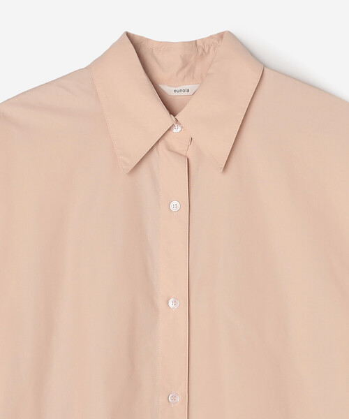 Bshop（ビショップ）の「eunoia | バックプリーツシャツ WOMEN（シャツ/ブラウス・レディース・ピンク・ONE）」の8枚目の写真