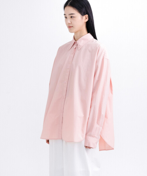 Bshop（ビショップ）の「eunoia | バックプリーツシャツ WOMEN（シャツ/ブラウス・レディース・ピンク・ONE）」の15枚目の写真