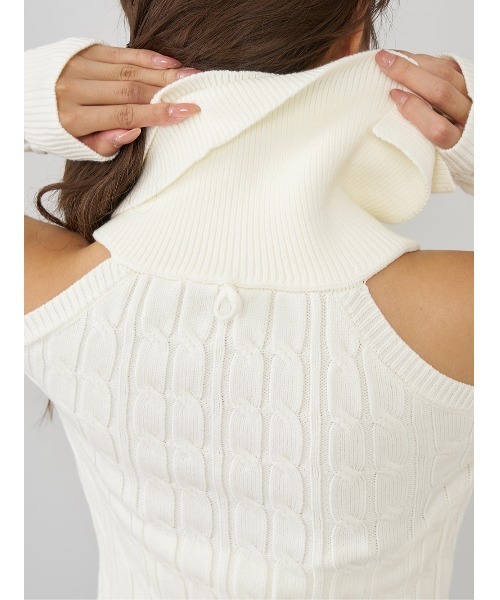 アメスリフレアニットミニワンピース（ワンピース）｜Darich