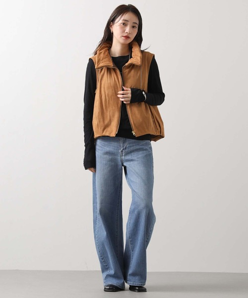 Munich（ミューニック）の「シアーリブクルーネックカットソー（Tシャツ/カットソー・レディース・ブラック/チャコールグレー/ホワイト・FREE）」の20枚目の写真