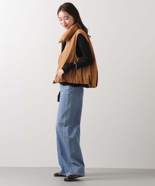 Munich（ミューニック）の「シアーリブクルーネックカットソー（Tシャツ/カットソー・レディース・ブラック/チャコールグレー/ホワイト・FREE）」の21枚目の写真