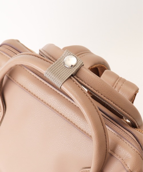 anello(アネロ)の「anello RE:レトロ 口金リュックS(バックパック/リュック・レディース・ネイビー/キャメル/ベージュ系その他/ブラック/アイボリー/グレー・FREE)」の7枚目の写真