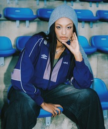 UMBRO(アンブロ)のX-girl x UMBRO TRACK JACKET(ブルゾン)