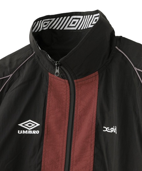 X-girl x UMBRO TRACK JACKET（ブルゾン）｜UMBRO（アンブロ）の