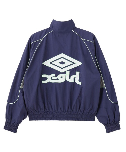 UMBRO（アンブロ）の「X-girl x UMBRO TRACK JACKET（ブルゾン）」 - WEAR