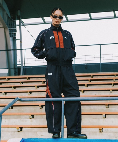 X-girl x UMBRO TRACK JACKET（ブルゾン）｜UMBRO（アンブロ）の