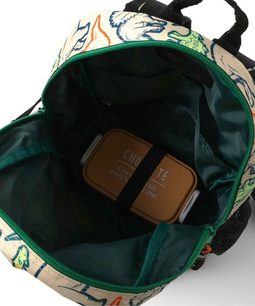 BREEZE(ブリーズ)の「恐竜総柄窓付きリュック(バックパック/リュック・キッズ・ベージュ/ブラック・FREE)」の15枚目の写真