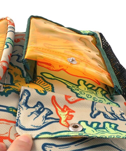 BREEZE(ブリーズ)の「恐竜総柄窓付きリュック(バックパック/リュック・キッズ・ベージュ/ブラック・FREE)」の21枚目の写真
