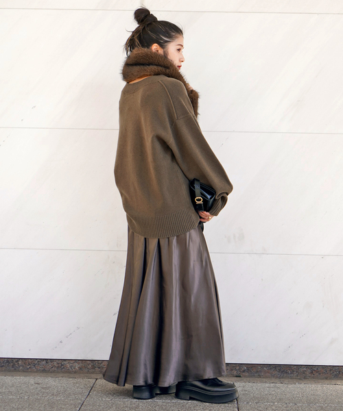 AP STUDIO（エーピーストゥディオ）の「クラシックサテンフレア