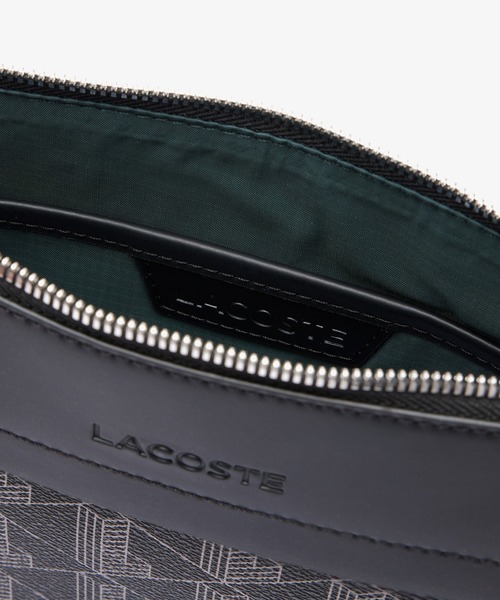 LACOSTE モノグラム ザ ブレンド モノグラムクラッチバッグ（クラッチバッグ