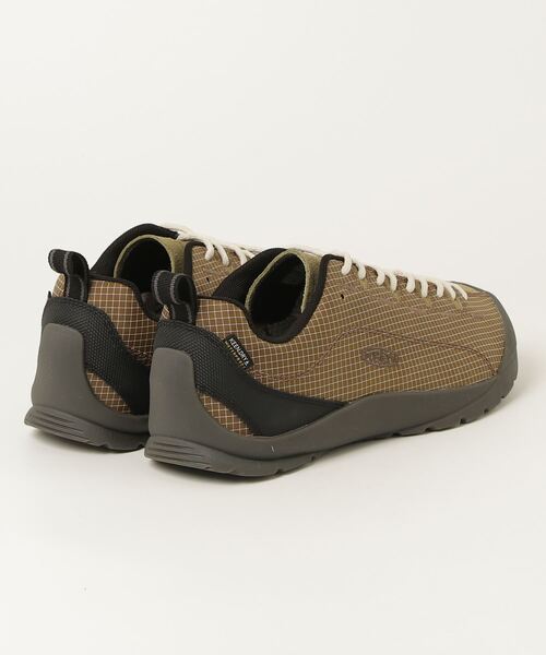 KEEN(キーン)の「JASPER NYLON WP / ジャスパー ナイロン ウォータープルーフ / メンズ 防水スニーカー(スニーカー・メンズ・オリーブ・25.5cm/26cm/26.5cm/27cm/27.5cm/28cm/28.5cm/29cm/30cm/25cm)」の2枚目の写真