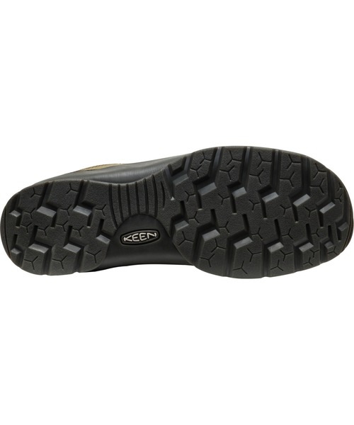 KEEN(キーン)の「JASPER NYLON WP / ジャスパー ナイロン ウォータープルーフ / メンズ 防水スニーカー(スニーカー・メンズ・オリーブ・25.5cm/26cm/26.5cm/27cm/27.5cm/28cm/28.5cm/29cm/30cm/25cm)」の8枚目の写真