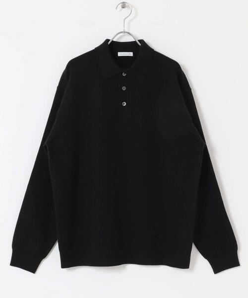 URBAN RESEARCH DOORS（アーバンリサーチドアーズ）の「『XLサイズ/WEB限定/仁村紗和さん着用』『UR TECH 200日ニット』 ポロシャツ（ポロシャツ・メンズ・ブラック/ライトグレー/ブラウン/グリーン系その他・MEDIUM/LARGE/X-LARGE）」の19枚目の写真