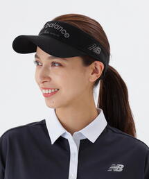 New Balance Golf（ニューバランスゴルフ）の「【new balance golf】キャンバス バイザー (UNISEX)（サンバイザー・メンズ）」