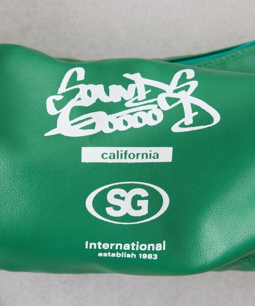 SOUNDSGOOOOD(サウンズグッド)の「【SOUNDS GOOOOD】エナメルロールボストンBAG(ボストンバッグ・レディース・ブラック/グリーン・ONE SIZE)」の10枚目の写真