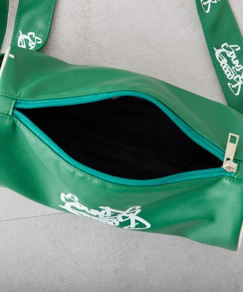 SOUNDSGOOOOD(サウンズグッド)の「【SOUNDS GOOOOD】エナメルロールボストンBAG(ボストンバッグ・レディース・ブラック/グリーン・ONE SIZE)」の12枚目の写真