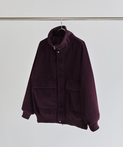 セール】ウール混メルトンダービーブルゾン（ブルゾン）｜ETELIO