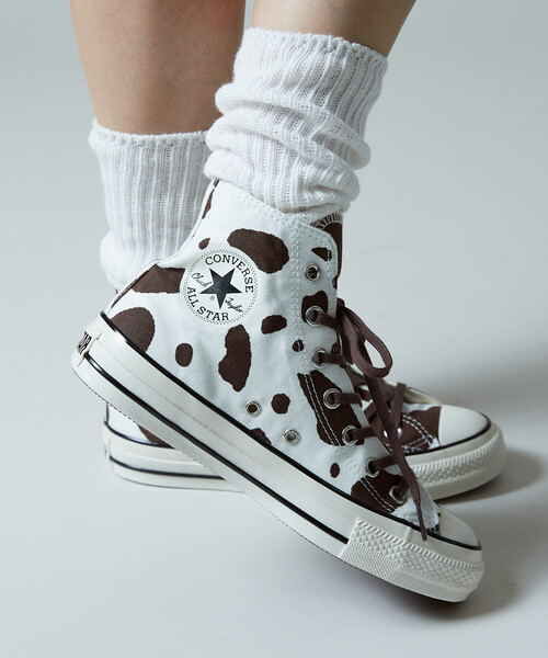 セール】CONVERSE/コンバース ALL STAR AGED COWSPOT HI[23.0~25.0cm